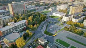 Křižovatka ul. Mostní – ul. Březnická