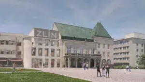 Dostavba radnice ve Zlíně I. etapa 