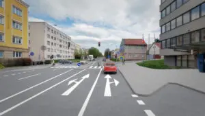 Přechody na ul. Tř. T. Bati, Zlín