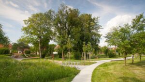 Revitalizace prostoru Velískovy zahrady ve Zlíně – Malenovicích